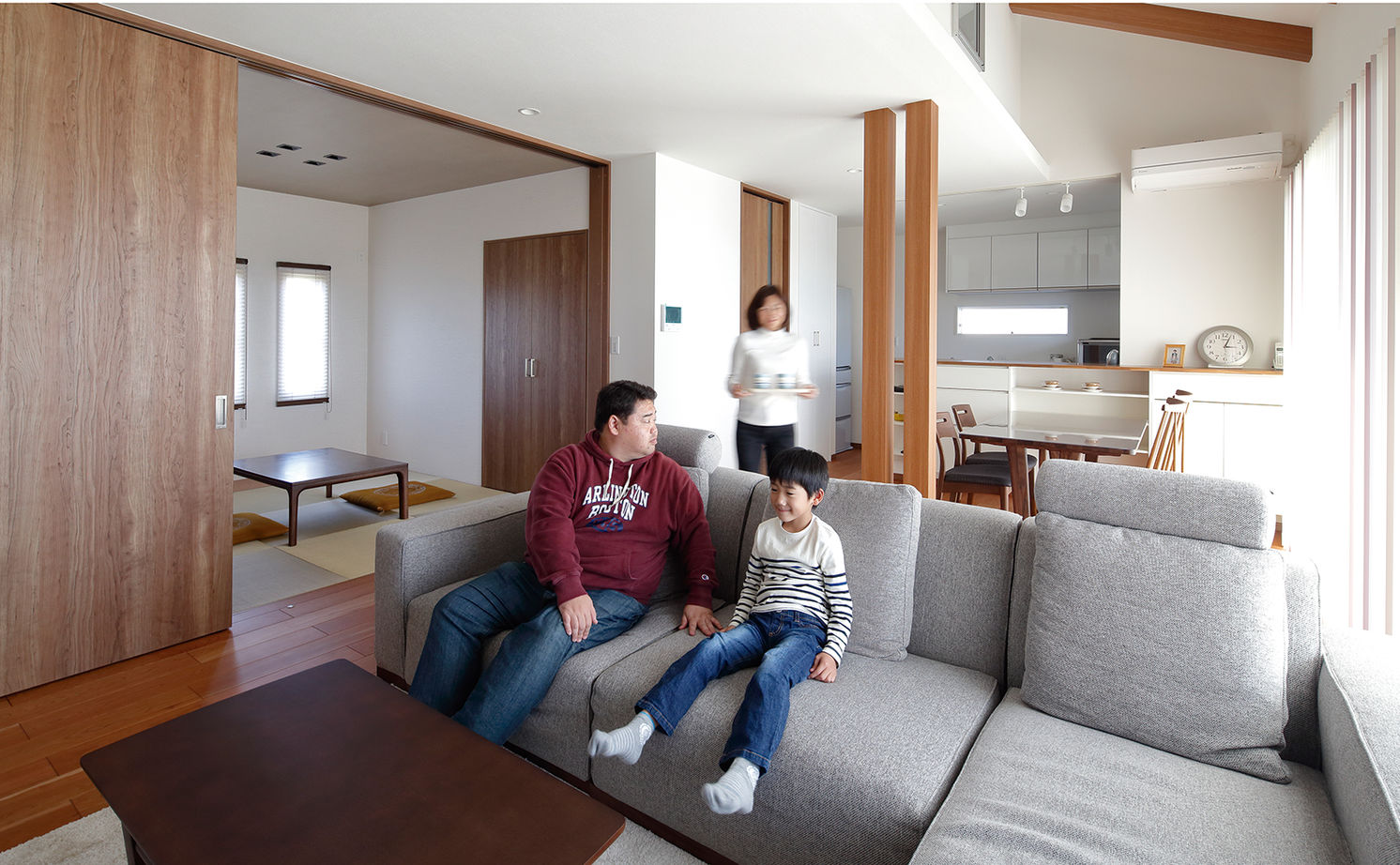 Art Yoshikawa設計事務所 吉川住建 【愛知県|2000万円台|平屋|間取り】平屋の快適動線が住み心地いい、遊び心溢れる家の建築実例画像2