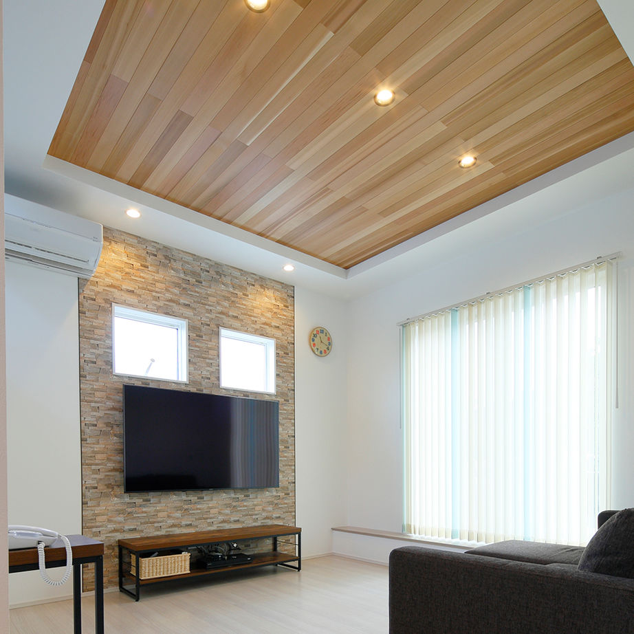 Art Yoshikawa設計事務所 吉川住建 【2000万円台|間取り図|家事ラク|スキップフロア】繋がる空間は家族のつながりを感じる家の建築実例画像5