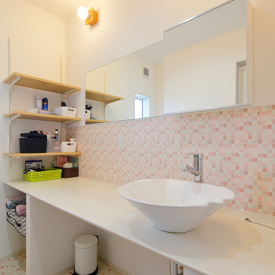 Art Yoshikawa設計事務所 吉川住建 【2000万円台|間取り図|家事ラク|スキップフロア】繋がる空間は家族のつながりを感じる家の建築実例画像10