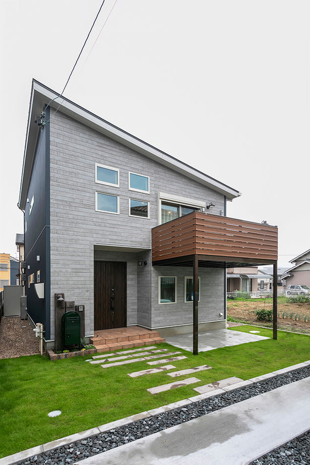 Art Yoshikawa設計事務所 吉川住建 【1000万円台|間取り図|スキップフロア】陽当たりのいい2階リビング、スキップフロアのおしゃれな家の建築実例画像2