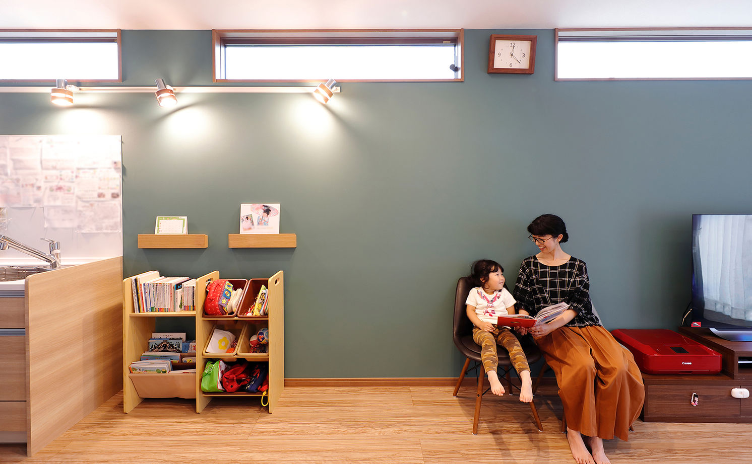 Art Yoshikawa設計事務所 吉川住建 【1000万円台|間取り図|スキップフロア】陽当たりのいい2階リビング、スキップフロアのおしゃれな家の建築実例画像5