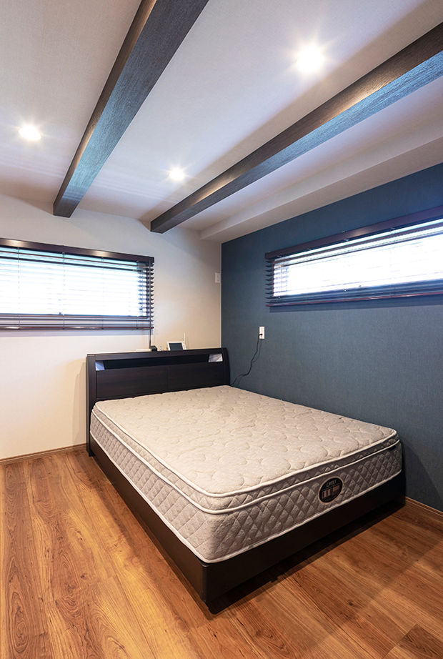 Art Yoshikawa設計事務所 吉川住建 【1000万円台|間取り図|スキップフロア】陽当たりのいい2階リビング、スキップフロアのおしゃれな家の建築実例画像11