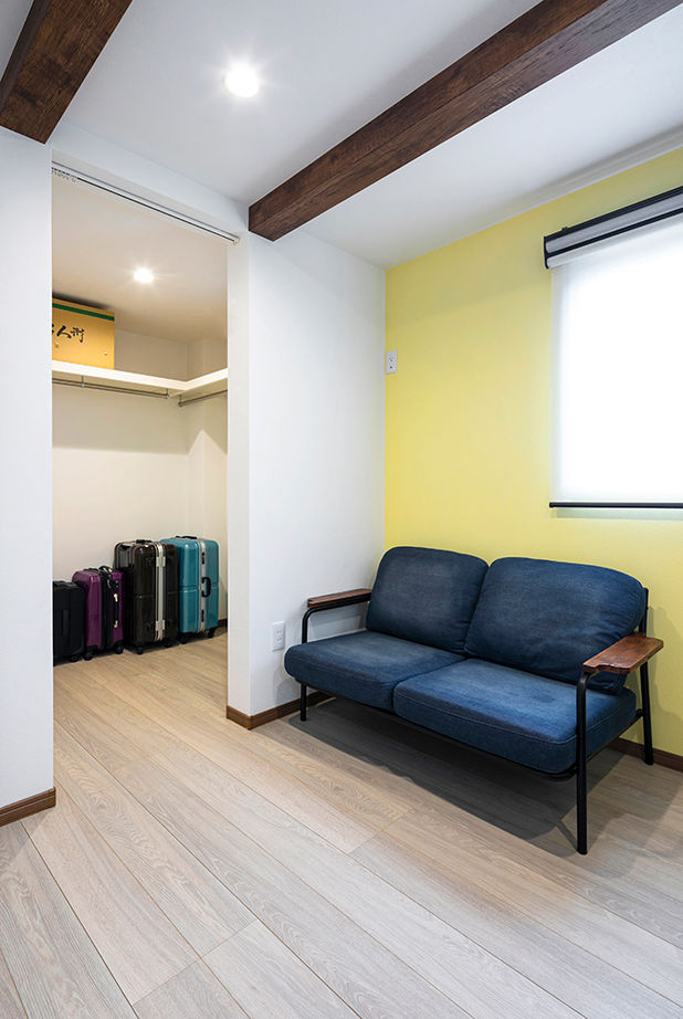 Art Yoshikawa設計事務所 吉川住建 【1000万円台|間取り図|スキップフロア】陽当たりのいい2階リビング、スキップフロアのおしゃれな家の建築実例画像13