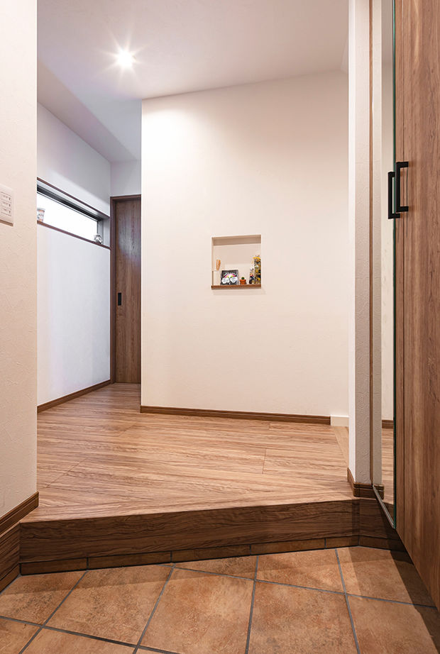 Art Yoshikawa設計事務所 吉川住建 【1000万円台|間取り図|スキップフロア】陽当たりのいい2階リビング、スキップフロアのおしゃれな家の建築実例画像14