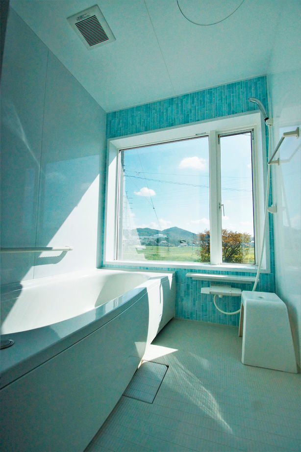 Art Yoshikawa設計事務所 吉川住建 【岡崎市|2000万円台|RC混合造|インナーガレージ】平屋感覚の家。愛犬と楽しむ庭、星空を眺めるバスルームの建築実例画像6