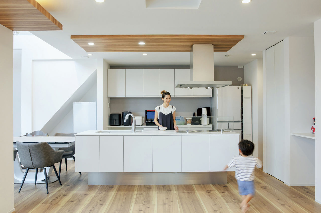 Art Yoshikawa設計事務所 吉川住建 【名古屋市|1000万円台|テクノストラクチャー|G2性能（断熱等級6）】シンプルな中にセンスが光る高性能な家の建築実例画像3