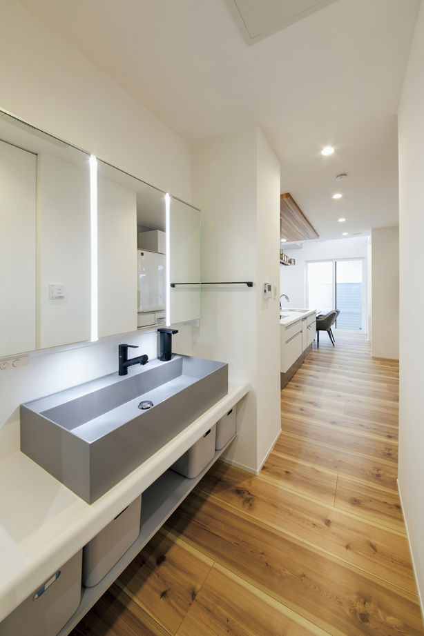 Art Yoshikawa設計事務所 吉川住建 【名古屋市|1000万円台|テクノストラクチャー|G2性能（断熱等級6）】シンプルな中にセンスが光る高性能な家の建築実例画像7