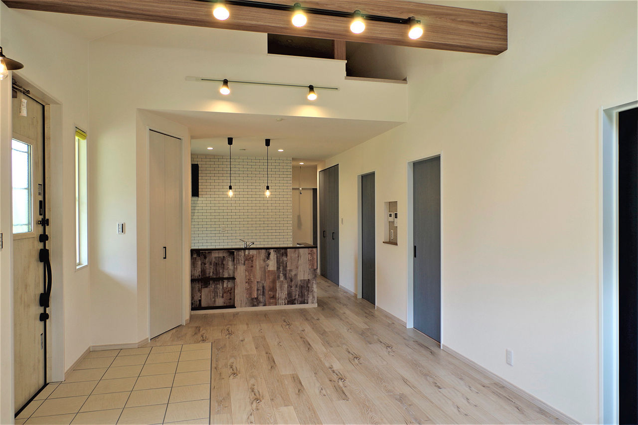 Art Yoshikawa設計事務所 吉川住建 【岡崎市|1000万円台|平屋|薪ストーブ】子育て中も、子どもが巣立った将来も暮らしやすいコンパクトな平屋の建築実例画像6