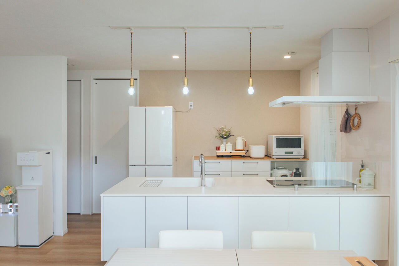 Art Yoshikawa設計事務所 吉川住建 【西尾市|1000万円台|30坪台】テクノストラクチャーの特長を活かした大空間LDKに、家事ラクな水まわり動線の建築実例画像3