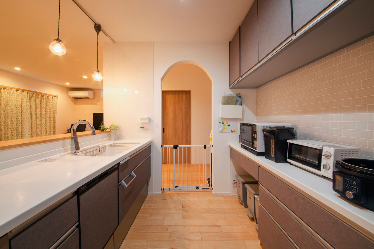 Art Yoshikawa設計事務所 吉川住建 【豊川市|1000万円台|畳ダイニング】広い庭と可愛いインテリアの地震に強いテクノストラクチャーの家の建築実例画像6