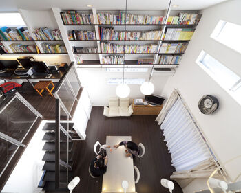 Art Yoshikawa設計事務所 吉川住建 いつも家族がそろう“ネオ大空間”。こだわりのアイランド型「トーヨーキッチン」から家族の笑顔が見渡せるの建築実例画像1