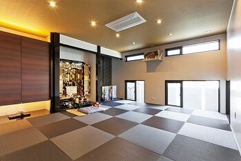 Art Yoshikawa設計事務所 吉川住建 モダンなデザインで機能的。サンルームやファミリールームのある間取りで家族みんなが快適に暮らせる家の建築実例画像7