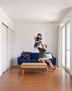 Art Yoshikawa設計事務所 吉川住建 立地、プラン、デザイン、担当者の対応、すべてが満足！インナーウッドデッキと沢山の収納で快適な暮らしをの建築実例画像1