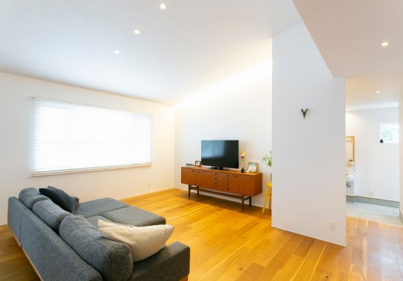 健康住宅 【4000万円～／平屋／二世帯住宅／家事動線／玄関土間／建て替え】自然と調和する、平屋の二世帯住宅の建築実例画像7