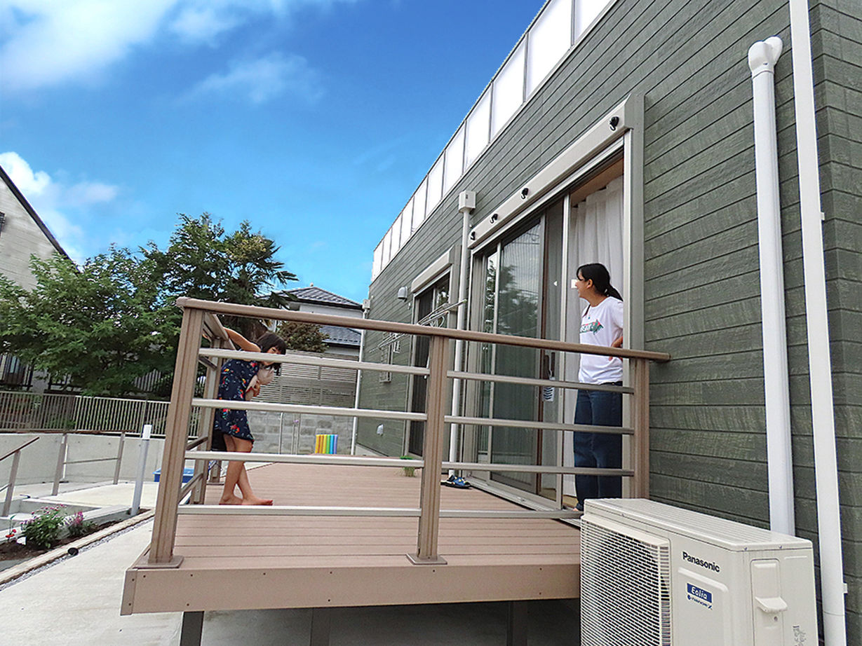 夢工房だいあん 【横浜市／二世帯／ZEH】SE構法で高耐震、性能も充実。3世代がのびのび快適に暮らせる大空間に建て替えの建築実例画像4