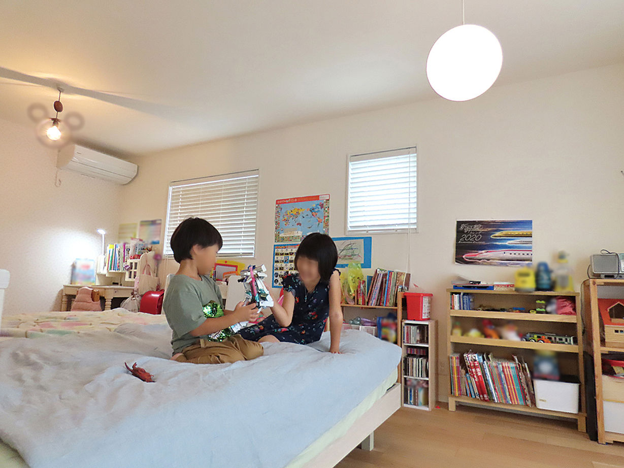 夢工房だいあん 【横浜市／二世帯／ZEH】SE構法で高耐震、性能も充実。3世代がのびのび快適に暮らせる大空間に建て替えの建築実例画像9