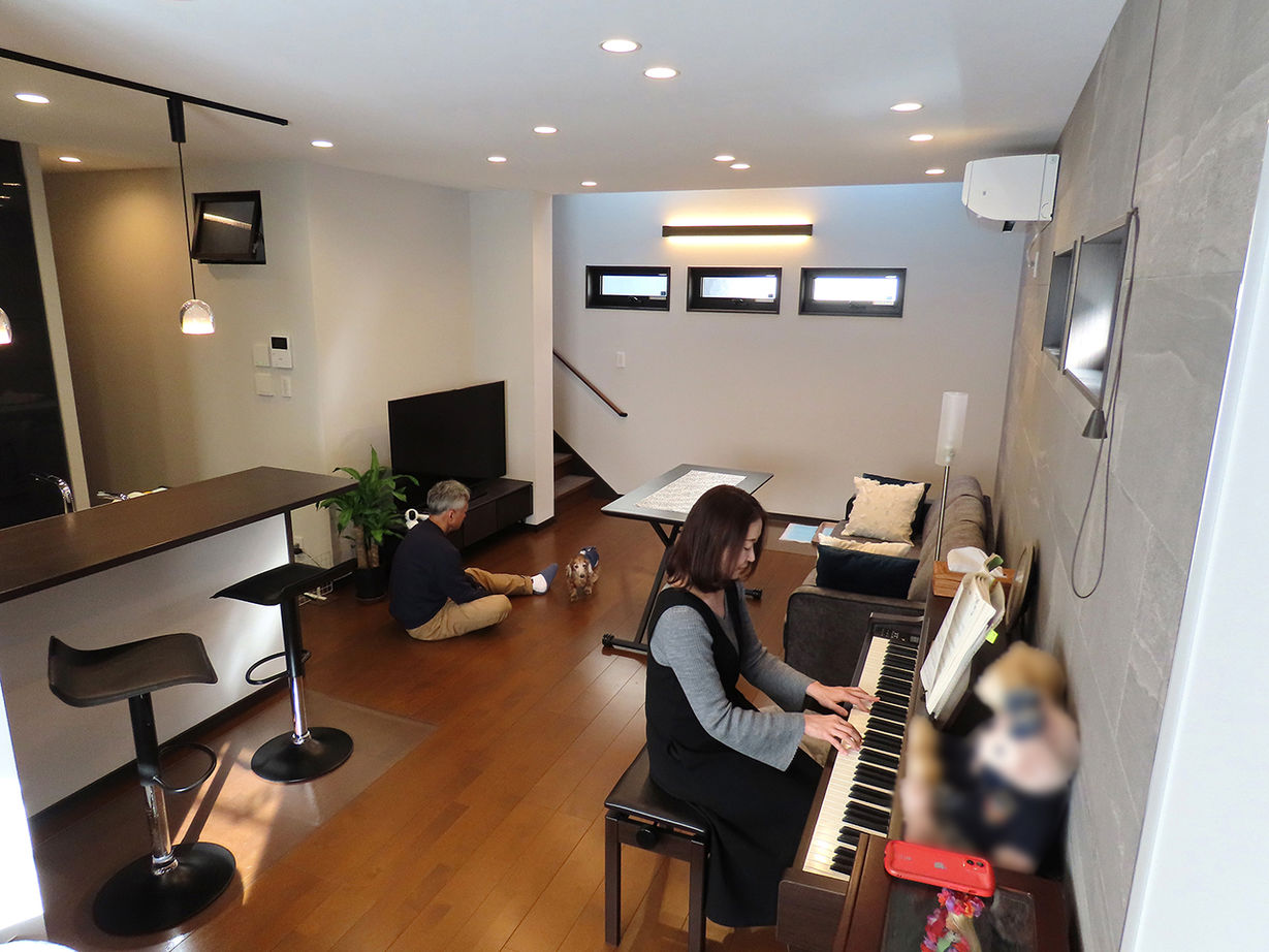 夢工房だいあん 【3000万円台／横浜市／SE構法／30坪台】難解な旗竿敷地のデメリットを感じさせない、明るく快適な住まいの建築実例画像4