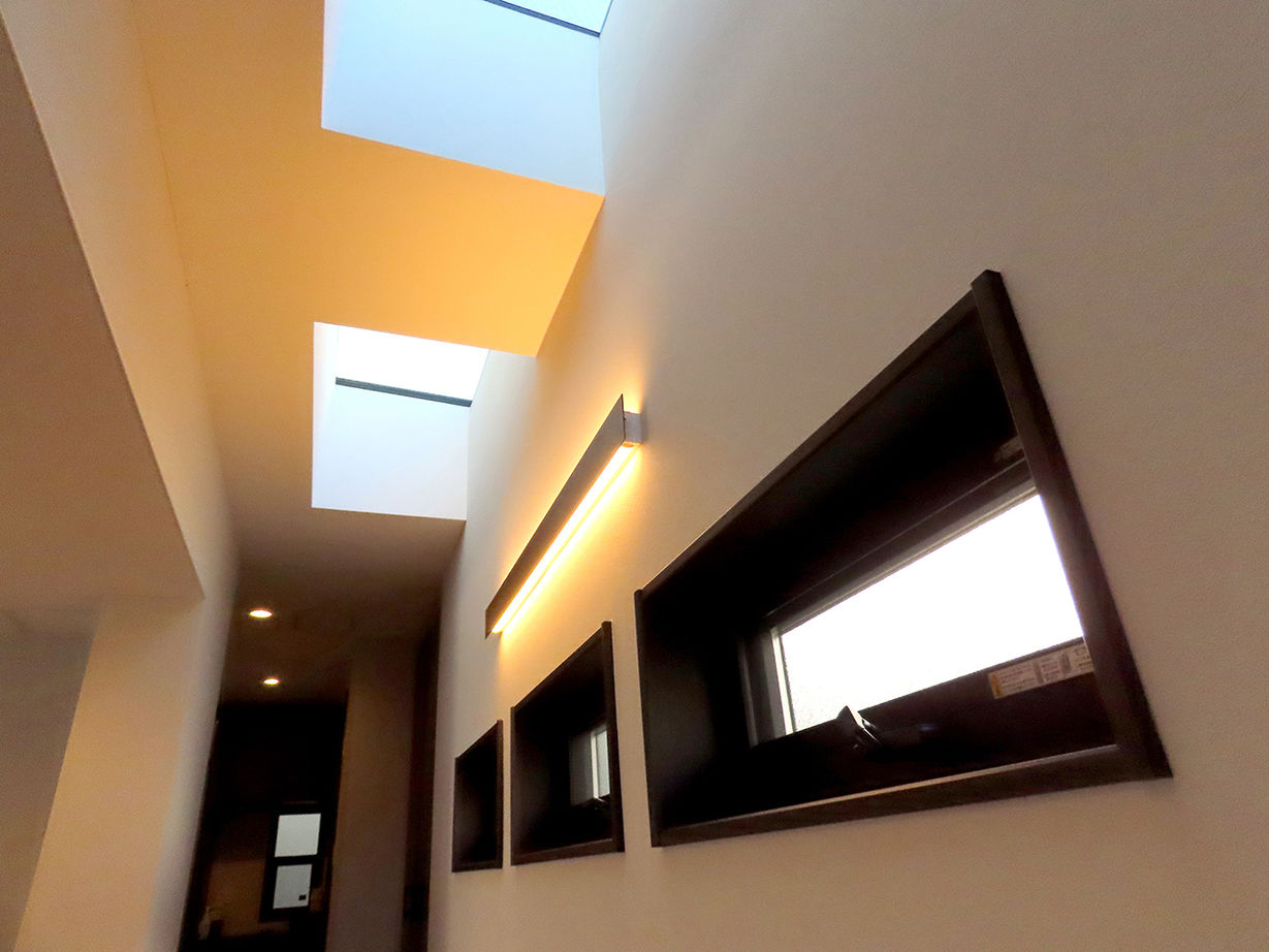 夢工房だいあん 【3000万円台／横浜市／SE構法／30坪台】難解な旗竿敷地のデメリットを感じさせない、明るく快適な住まいの建築実例画像7