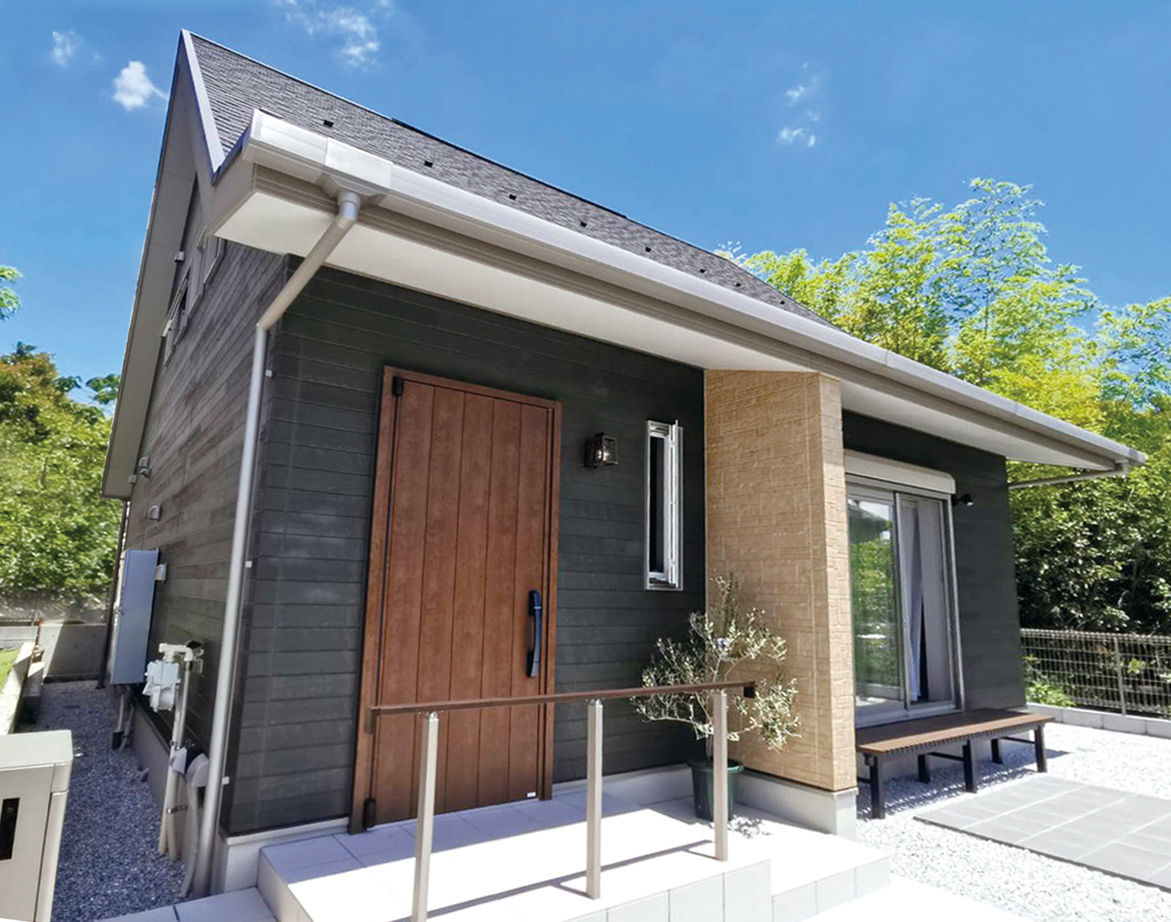 夢工房だいあん 【SE構法／収納充実／延床28.2坪／間取り有】かね勾配屋根のある山小屋風のお家でスローライフを満喫の建築実例画像2