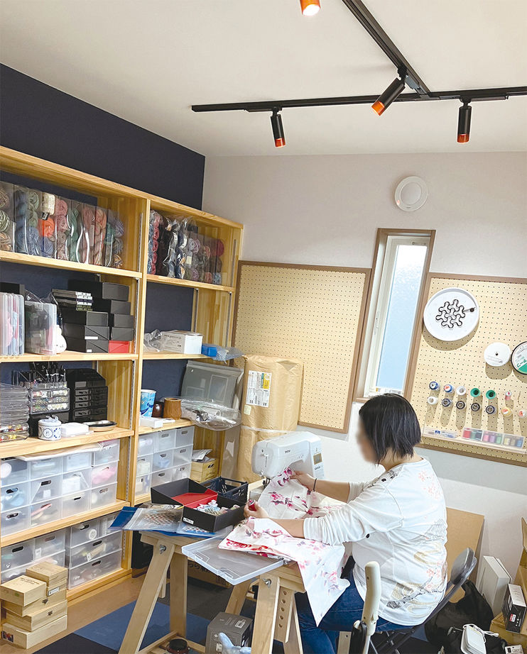 夢工房だいあん 【30坪台／SE構法／3階建て／間取り有】使ったクロスは30種類以上！完全分離でストレスフリーな二世帯住宅の建築実例画像2