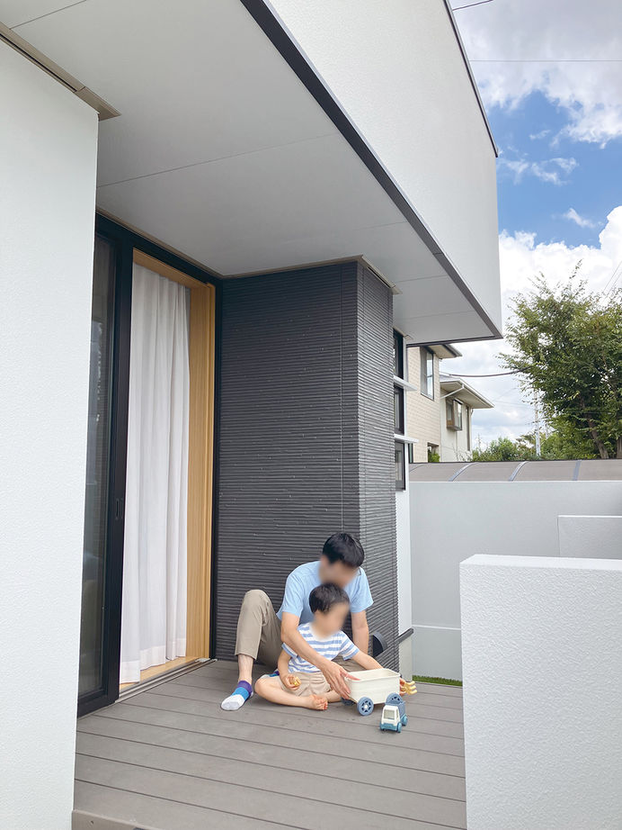 夢工房だいあん 【3,000万円／ウッドデッキ／SE構法／間取り有】子育て中だけどスッキリ暮らしたい！二つの要望を叶えた家の建築実例画像4