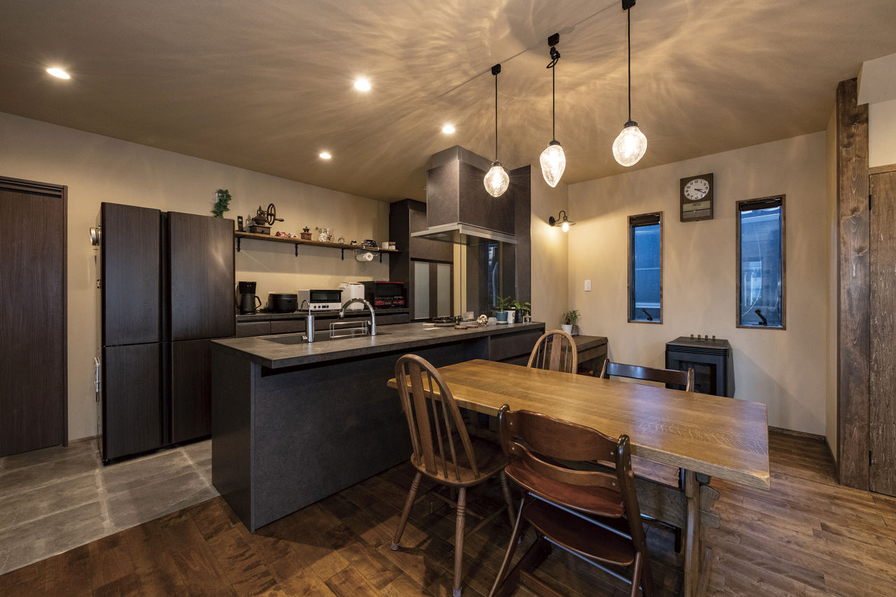 広和木材 【愛知/和モダン/40坪台/4LDK/間取り図】経年変化を楽しみ自然体で暮らす、新しいのに懐かしい古民家風の家の建築実例画像5