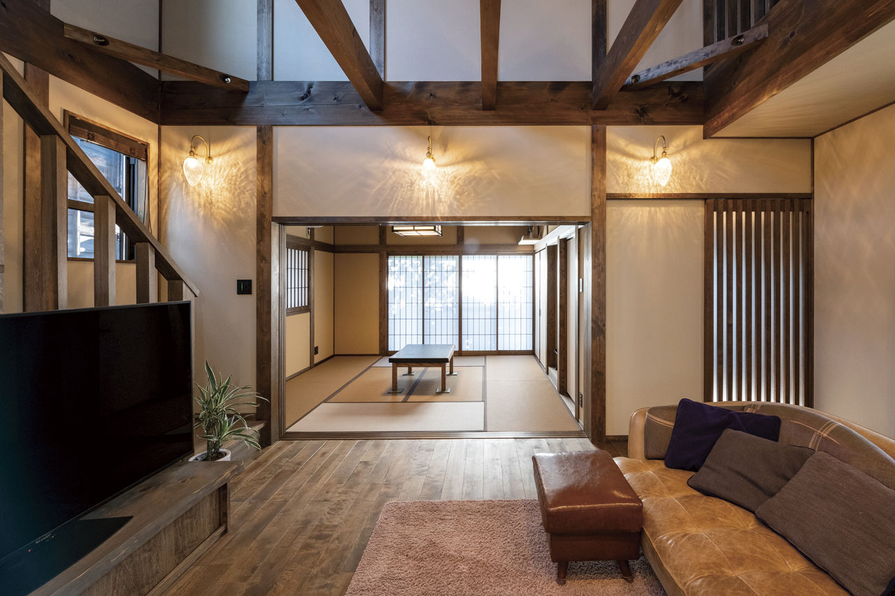 広和木材 【愛知/和モダン/40坪台/4LDK/間取り図】経年変化を楽しみ自然体で暮らす、新しいのに懐かしい古民家風の家の建築実例画像6