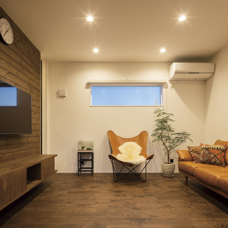 StyleDesign 「見せる収納」が空間を引き立てる、ヴィンテージ風のお洒落な平屋の建築実例画像4