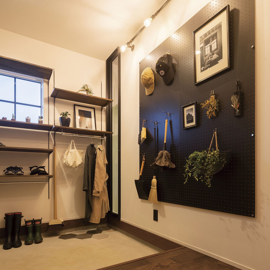 StyleDesign 「見せる収納」が空間を引き立てる、ヴィンテージ風のお洒落な平屋の建築実例画像8