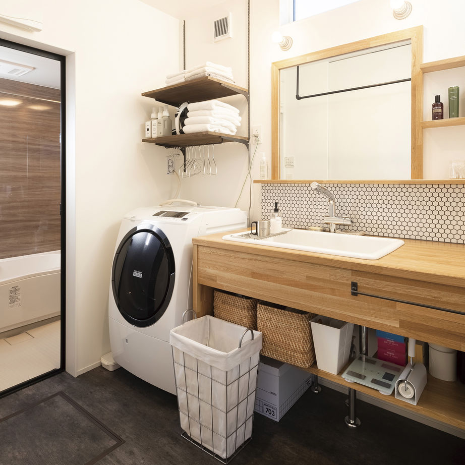 StyleDesign 「見せる収納」が空間を引き立てる、ヴィンテージ風のお洒落な平屋の建築実例画像9