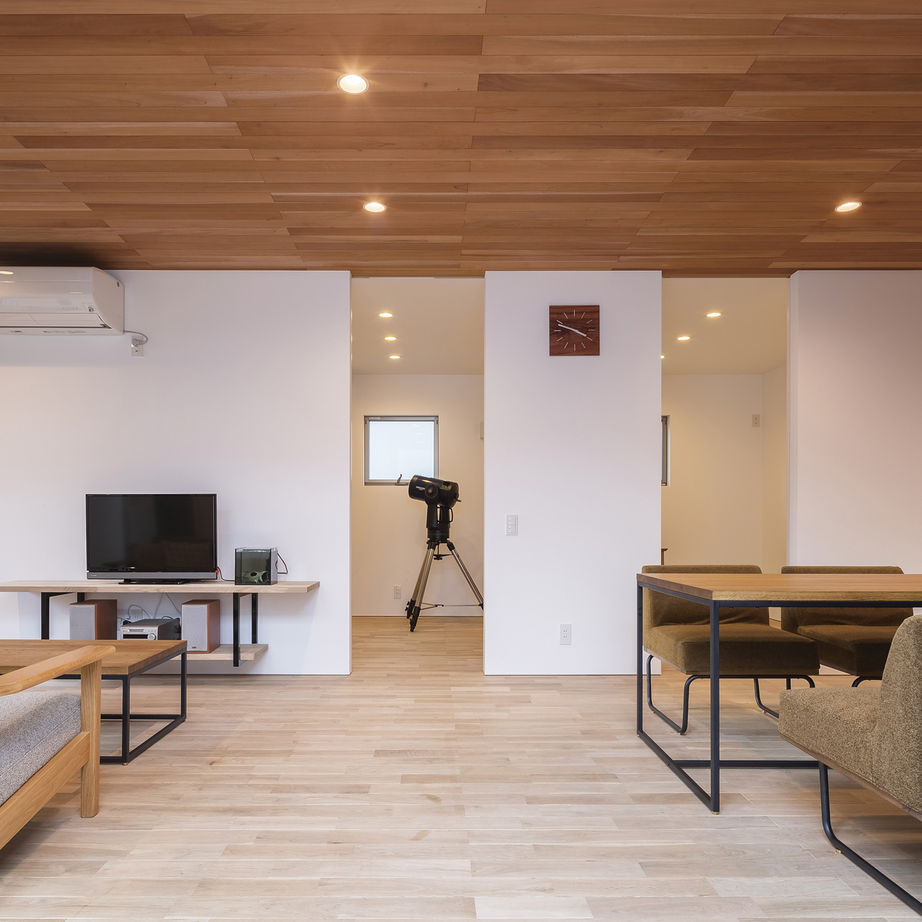 StyleDesign 巧みな設計力でカーテン要らずの開放的な暮らし。2つの中庭がもたらす、ゆとりの時間の建築実例画像4