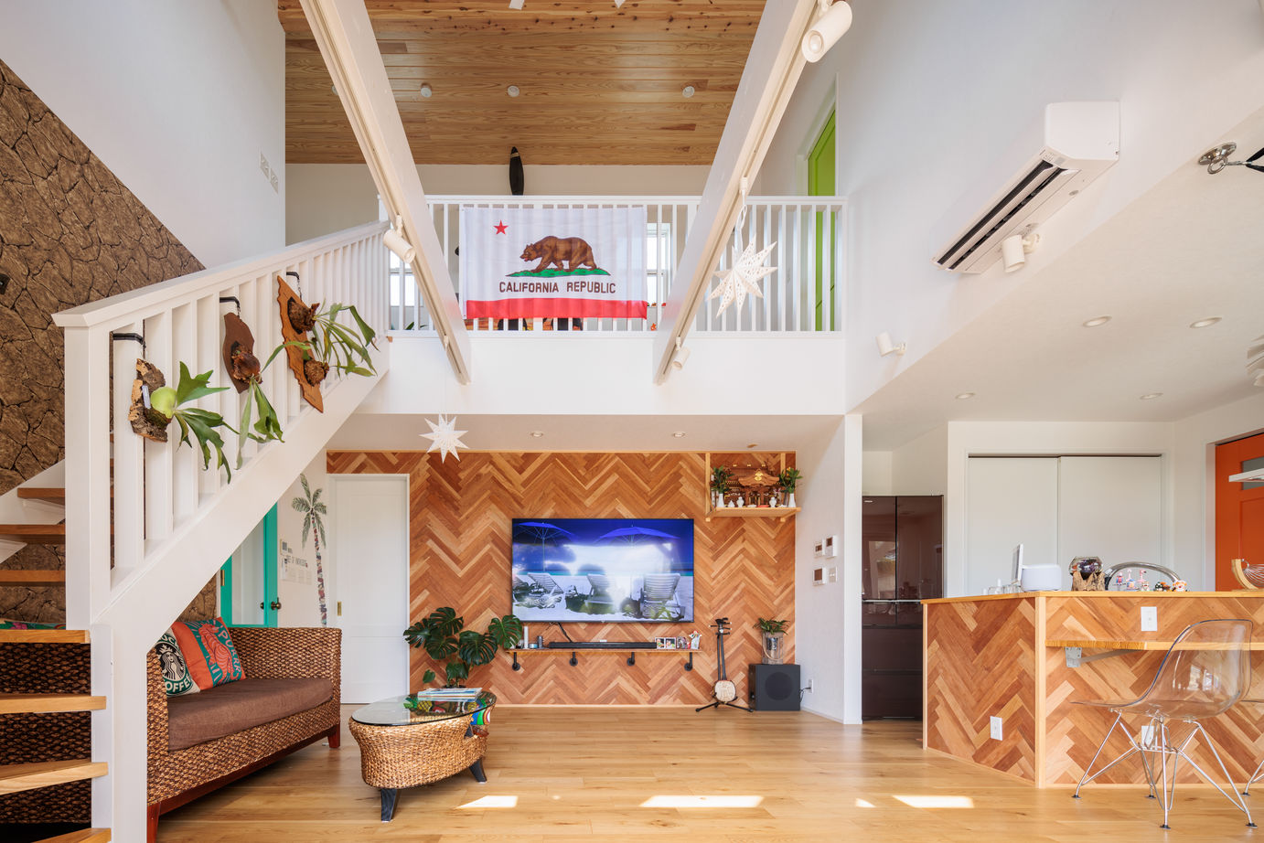 StyleDesign 夢と遊び心が満載！カリフォルニアスタイルの屋。バリアフリー設計で快適の建築実例画像3