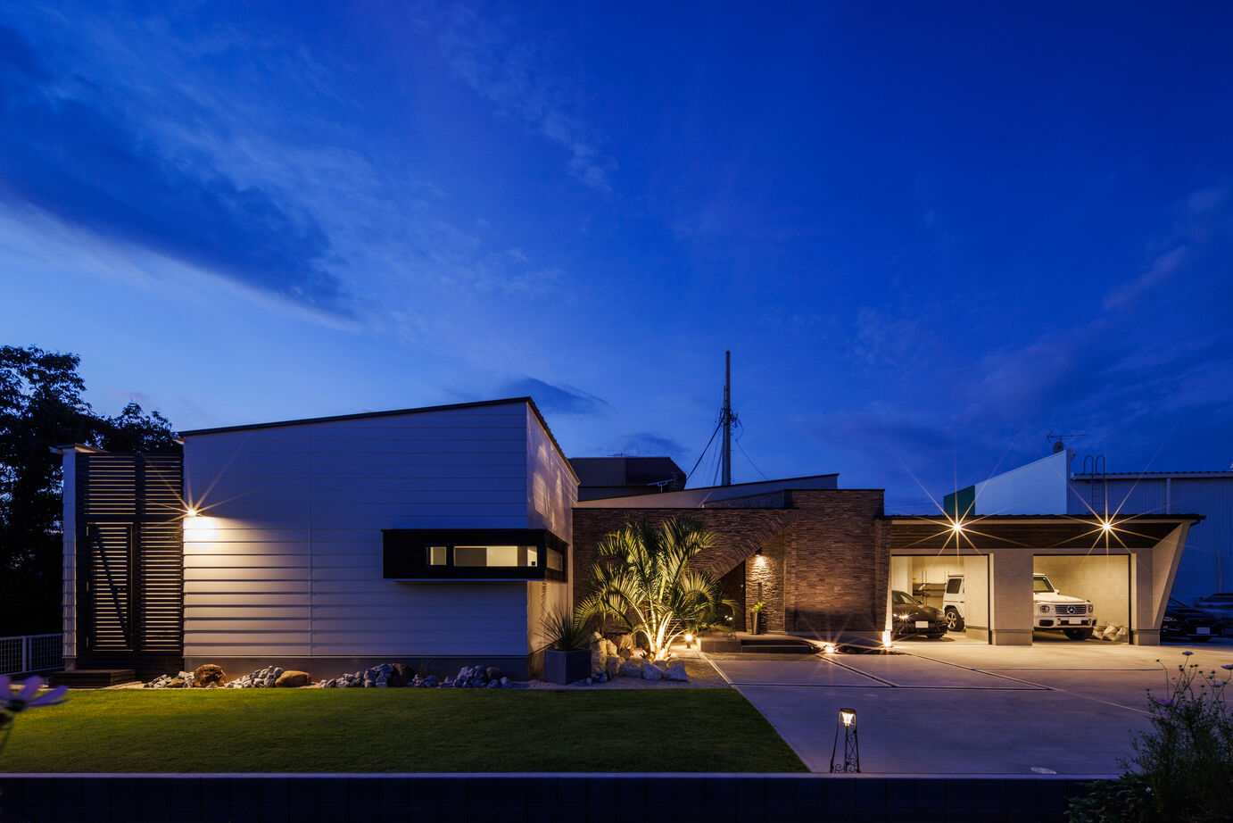 StyleDesign ガレージ付き平屋｜中庭・ゴルフルームで充実のお家時間｜「自由に楽しく！」をカタチにの建築実例画像10