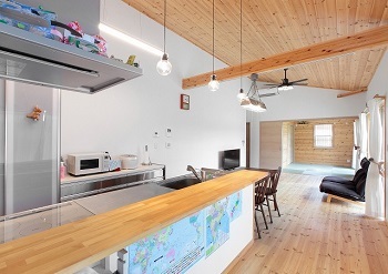 エイ・ワン(A-1 home) 【29.8坪/1000万円台/平屋/間取り有】大開口で庭とつながる開放的な空間。シーンに合わせフレキシブルに変化する平屋　の建築実例画像5