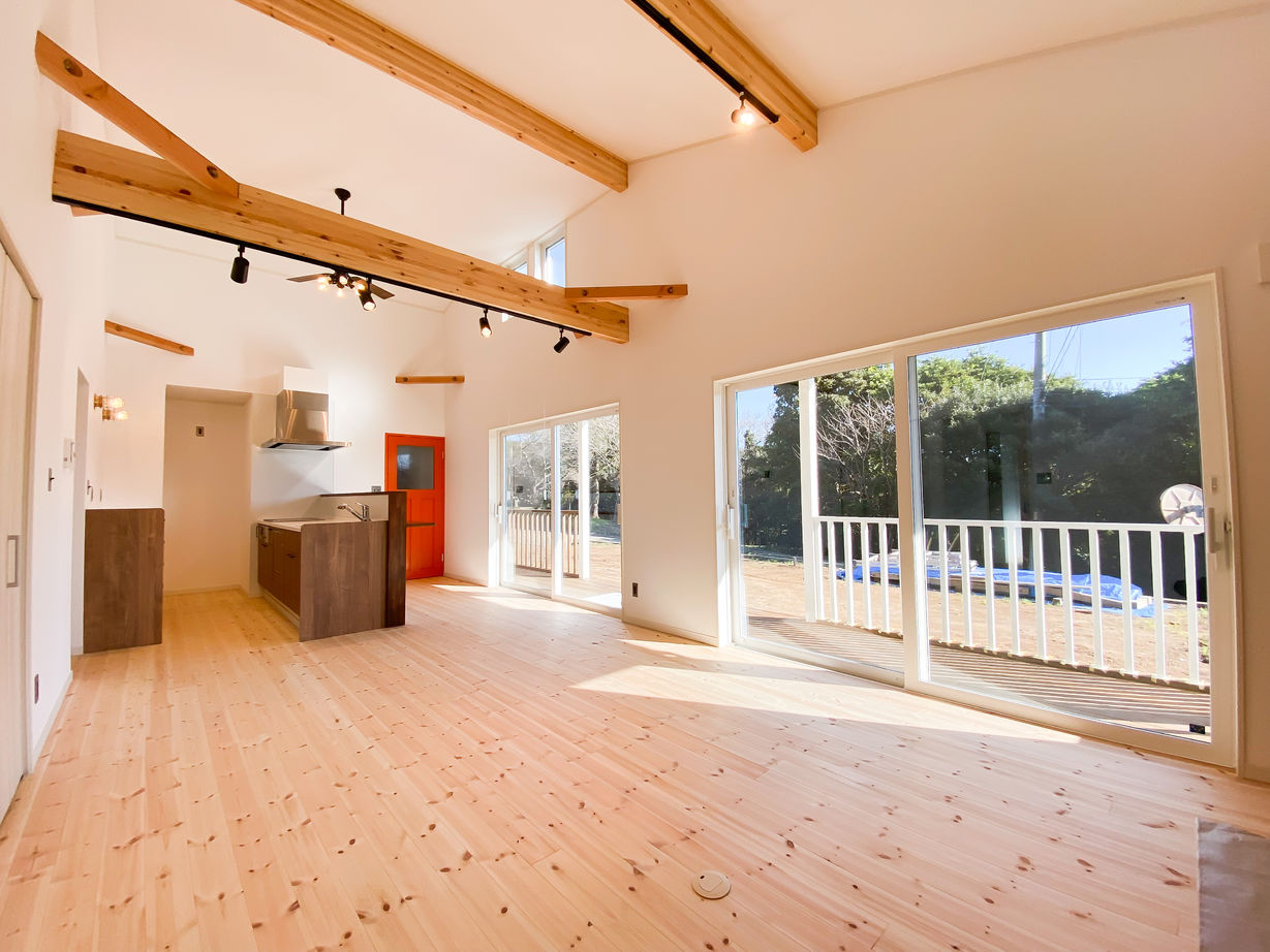 エイ・ワン(A-1 home) 【1000万円台/27.05坪/間取り有】アクセントウォール・クロス映えるカリフォルニア風デザインの平屋の建築実例画像4