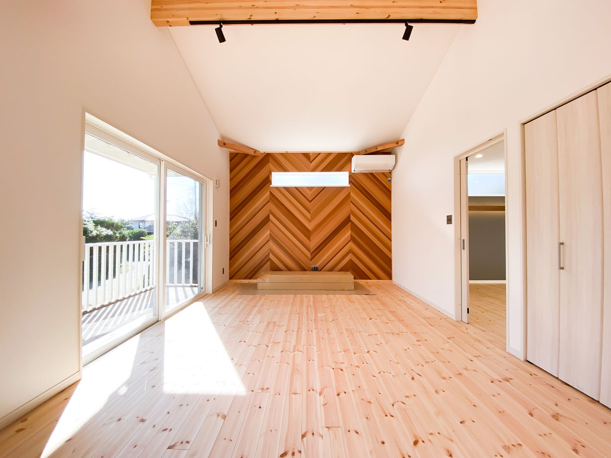 エイ・ワン(A-1 home) 【1000万円台/27.05坪/間取り有】アクセントウォール・クロス映えるカリフォルニア風デザインの平屋の建築実例画像6