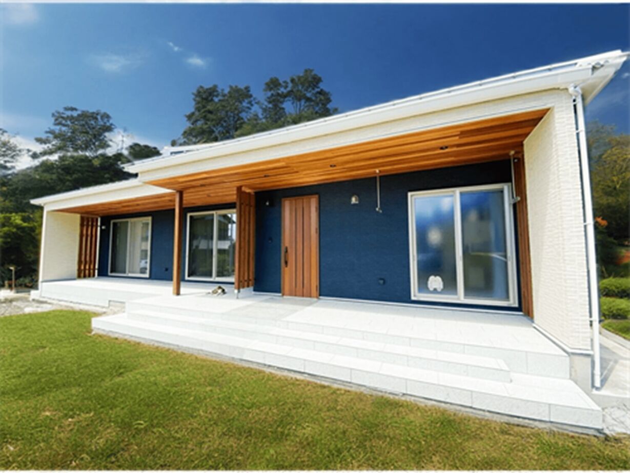 エイ・ワン(A-1 home) 【41.5坪/2000万円台/平屋/間取り有】カッコイイと暮らしやすい、どちらも叶えた5種の木の平屋の建築実例画像2