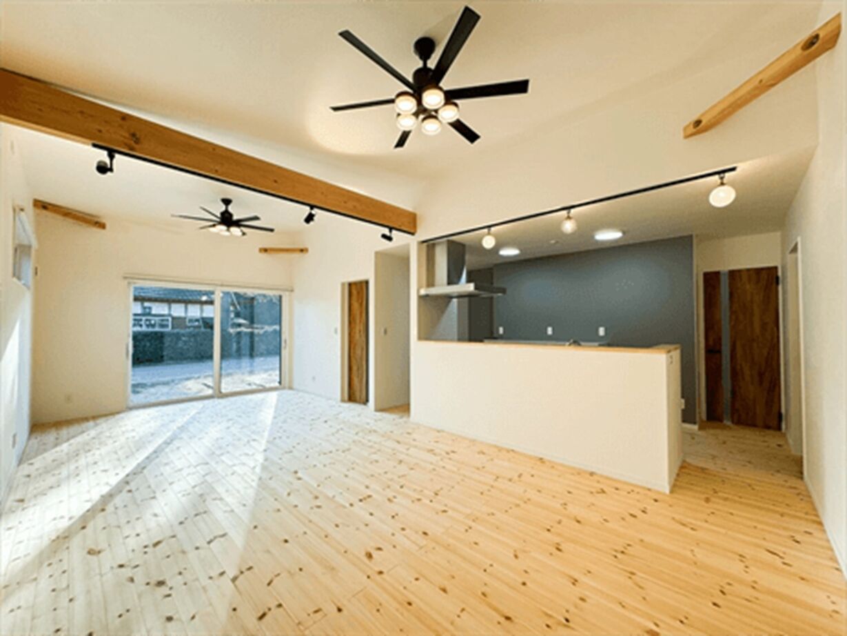 エイ・ワン(A-1 home) 【30坪/1850万円/平屋】家事が楽！ランドリー付き回遊動線の平屋の建築実例画像2