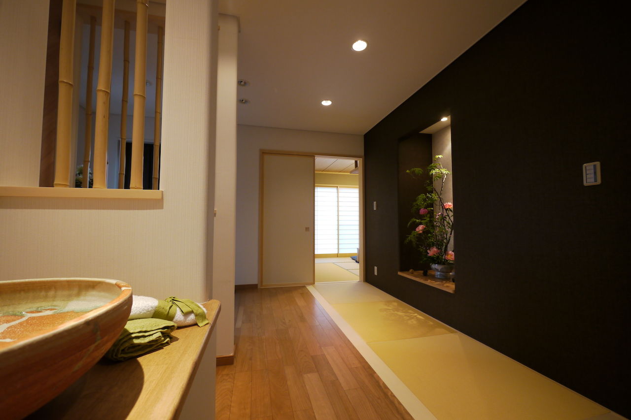 住宅工房 アリアンス(富士・富士宮・沼津) <富士市/完全分離二世帯住宅>バルコニーからの展望を楽しめる。二世帯それぞれが快適に過ごす家の建築実例画像3