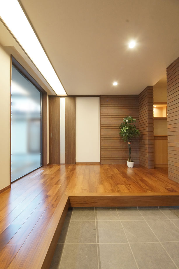 住宅工房 アリアンス(富士・富士宮・沼津) <富士宮市/ビルトインガレージ>縦横のびやかに広がる空間で家族が繋がる 生活を楽しみ、豊かにする家　の建築実例画像7