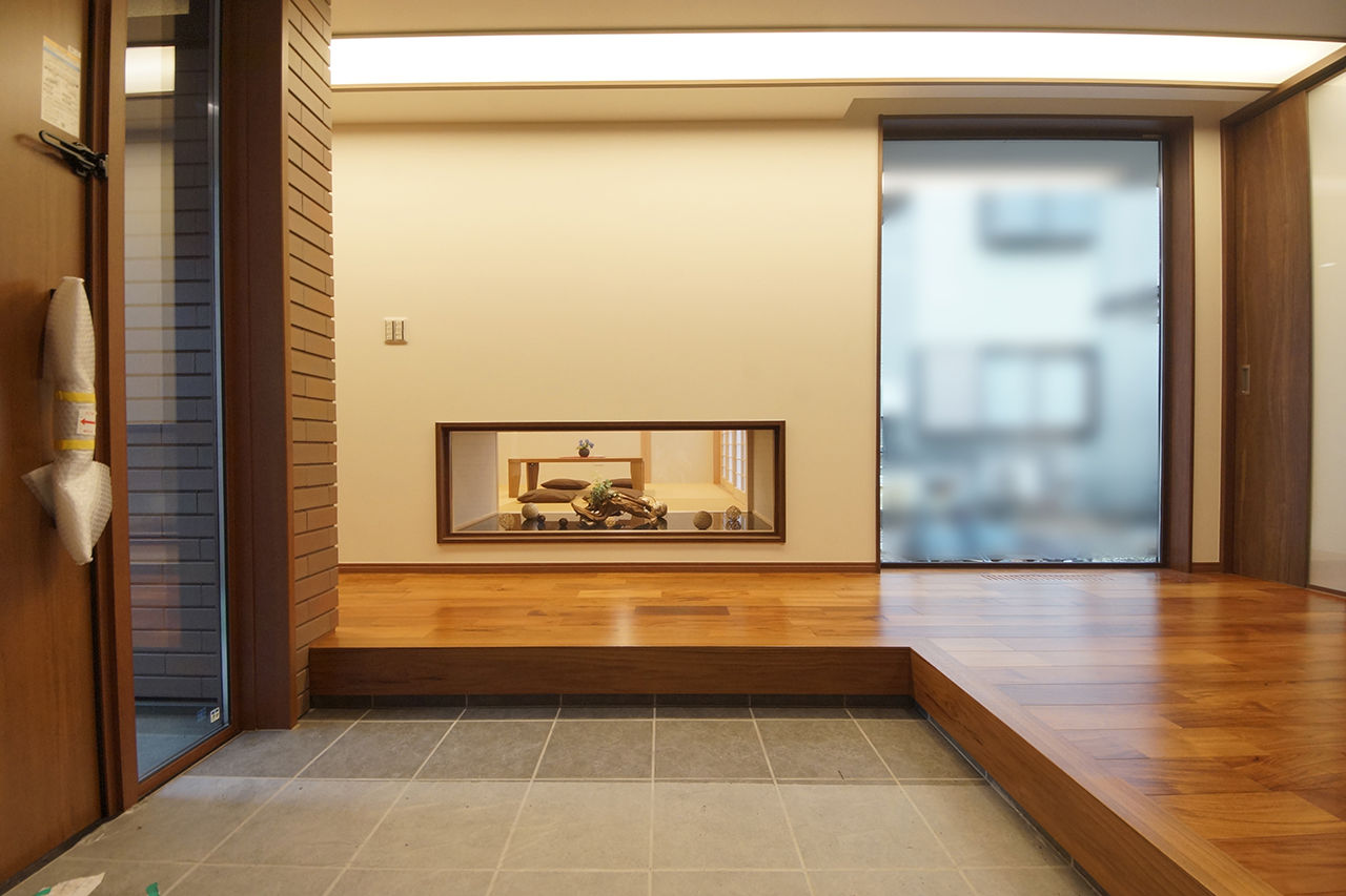 住宅工房 アリアンス(富士・富士宮・沼津) <富士宮市/ビルトインガレージ>縦横のびやかに広がる空間で家族が繋がる 生活を楽しみ、豊かにする家　の建築実例画像8