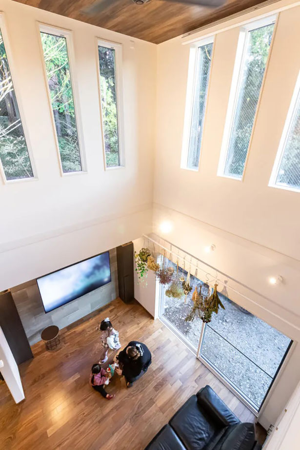 住宅工房 アリアンス(富士・富士宮・沼津) <富士市/吹き抜け>“ロの字型”の間取りで、家事を時短。家族と自分の時間、どちらも楽しく過ごす家への建築実例画像4