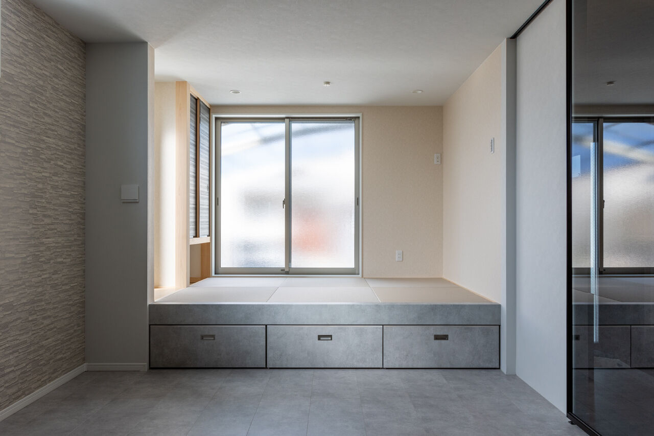 祥規建設 【宇治市／2000万円台／30坪台】屋上バルコニーが庭代わり！家族だけで楽しめるプライベート空間の建築実例画像5