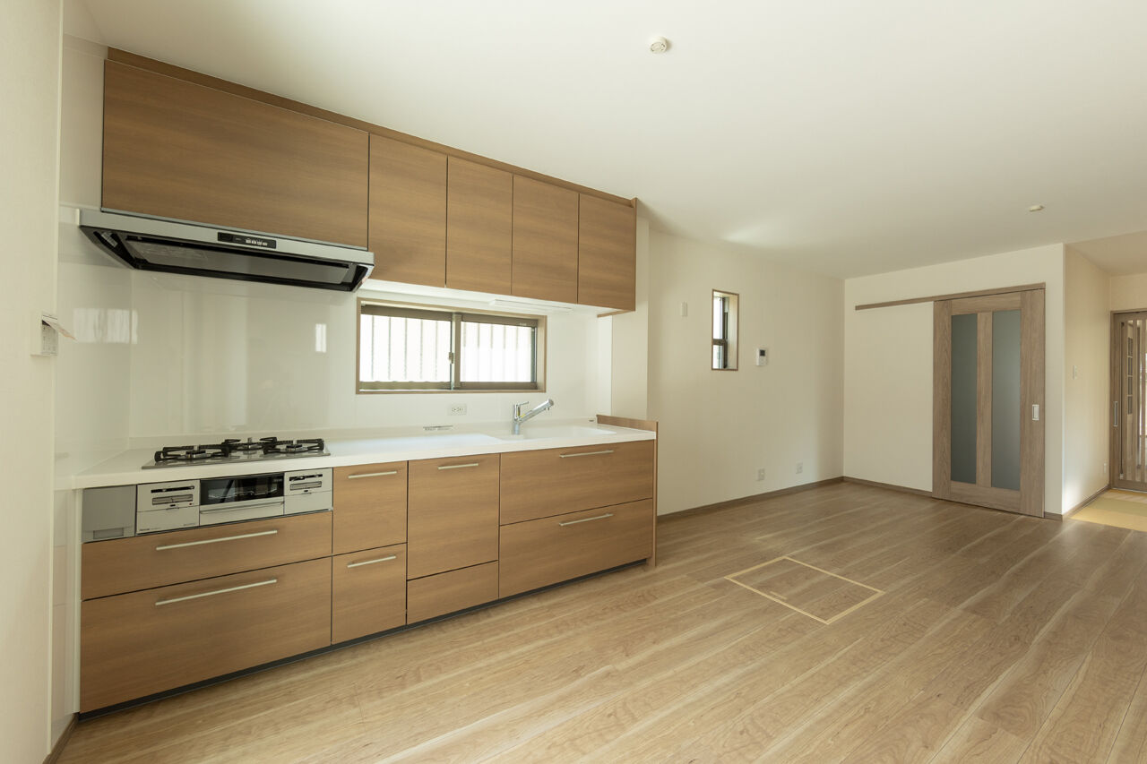 祥規建設 【京都市／2800万円台／約34坪／解体建て替え】細長い敷地に、回遊動線で快適性を叶えた家の建築実例画像4