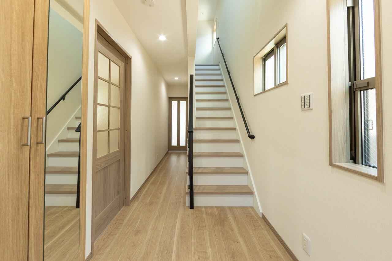 祥規建設 【京都市／2800万円台／約34坪／解体建て替え】細長い敷地に、回遊動線で快適性を叶えた家の建築実例画像8