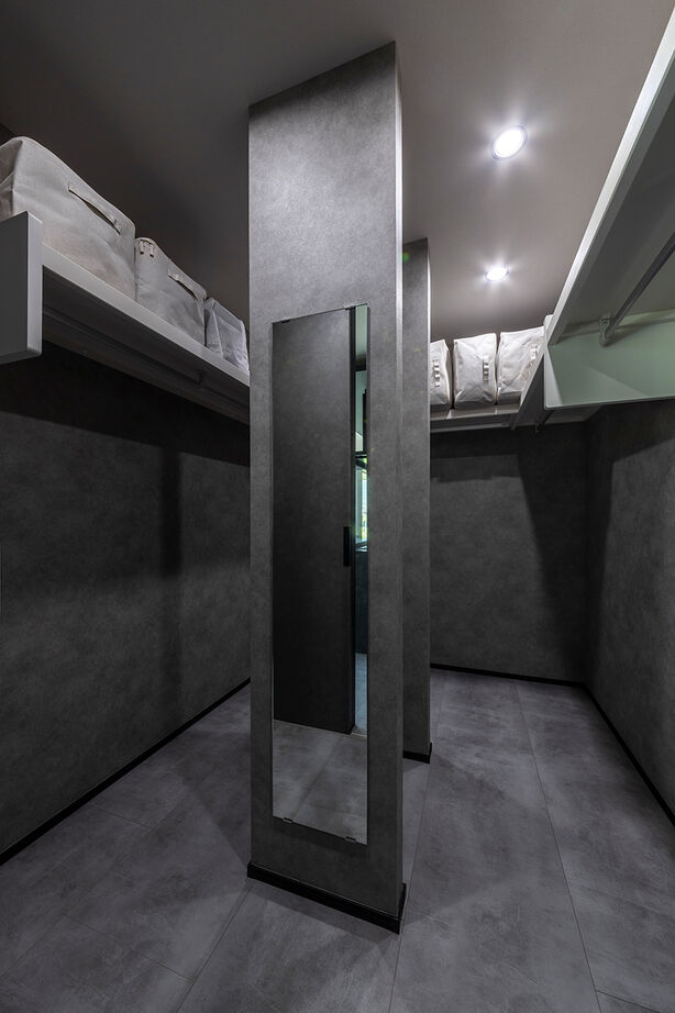 ハヤカワホーム 【3000万円台/30坪台/平屋】お洒落で機能的、子育て世代のホテルライクな平屋。景色を楽しむ広いリビングの建築実例画像5