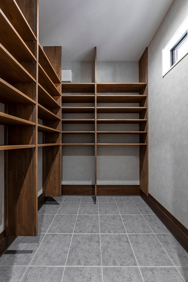 ハヤカワホーム 【3000万円台/30坪台】斜めの壁が印象的な外観。外観、LDK、洗面室やトイレまでオリジナリティある個性派の建築実例画像8