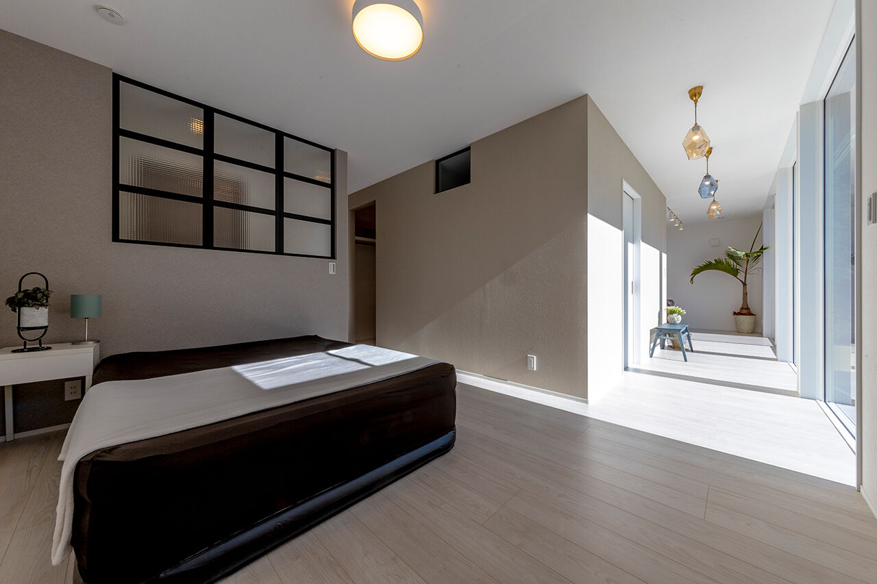 ハヤカワホーム 【1000万円台/20坪以下/平屋】暮らしに寄り添うコンパクト平屋。リビングとデッキから景色を楽しむ暮らしの建築実例画像6