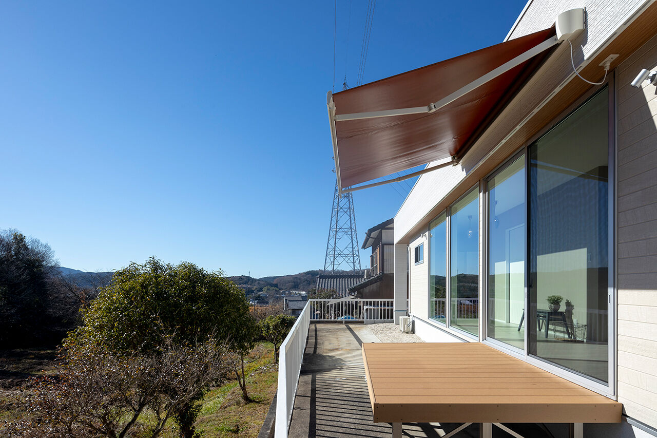 ハヤカワホーム 【1000万円台/20坪以下/平屋】暮らしに寄り添うコンパクト平屋。リビングとデッキから景色を楽しむ暮らしの建築実例画像9