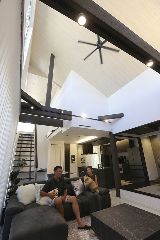 桧家住宅 【ペット／平屋／間取図有】人も愛犬も心地よい！ラグジュアリーな平屋が紡ぐ至福の時間の建築実例画像6